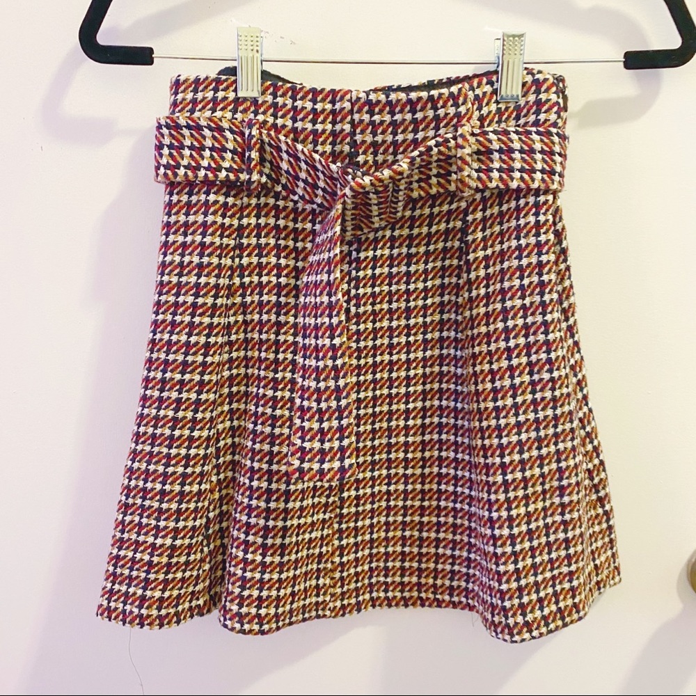 Plaid Zara skirt. Size XS